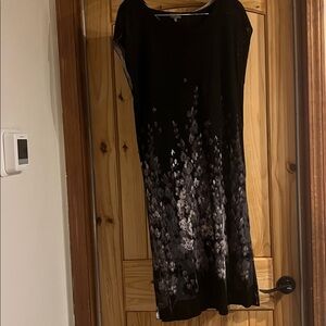 Elegant Black and Gray Women's Dress